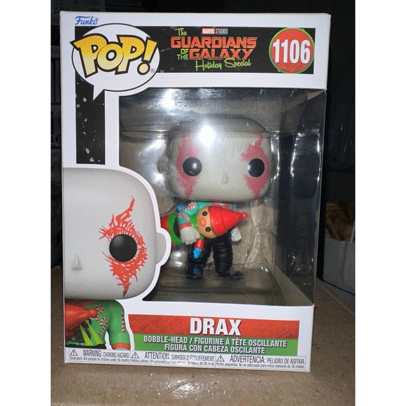 Funko Pop! Guardian of the Galaxy - Drax [Christmas Special] - Picture 1 of 13
